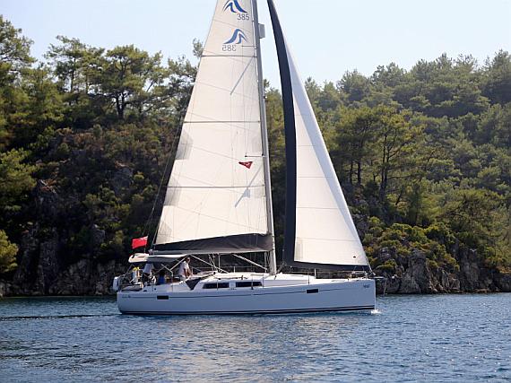 Bez posade Sail boat Hanse 385 Ariel - detalji