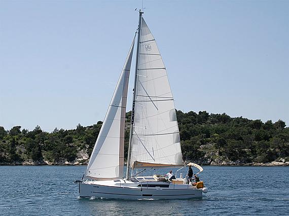 Bez posade Sail boat Dufour 350 GL Luka - detalji
