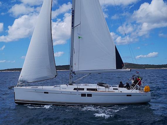 Bez posade Sail boat Hanse 505 Painkiller - detalji