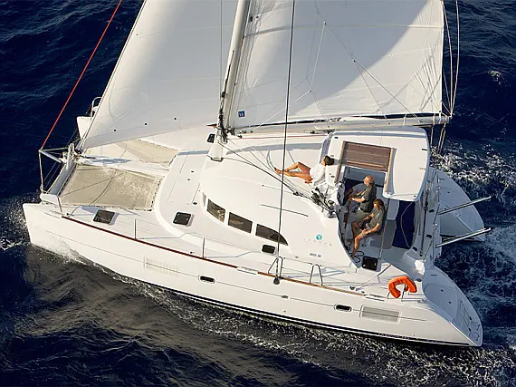 Bez posade Catamaran Lagoon 380 Grey pearl - detalji
